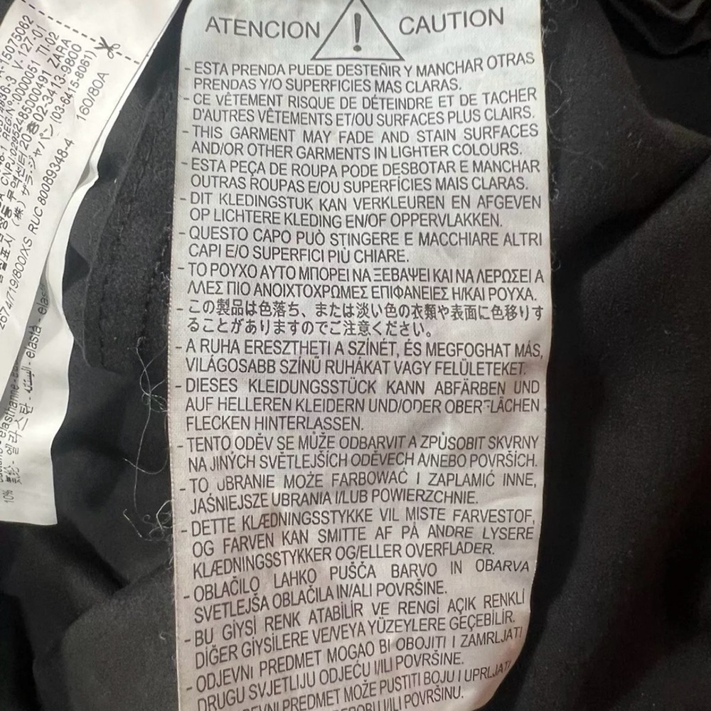 Zara Oversized Women’s Jacket – Size XS - Picture 4 of 5